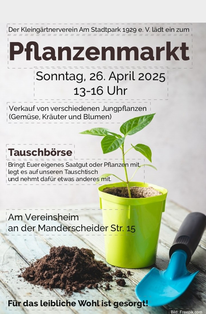 Pflanzenmarkt und Tauschbörse